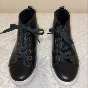 💕Auth💕 Reaction Kenneth Cole Jonis black Leather Women Shoes Size 8 Med